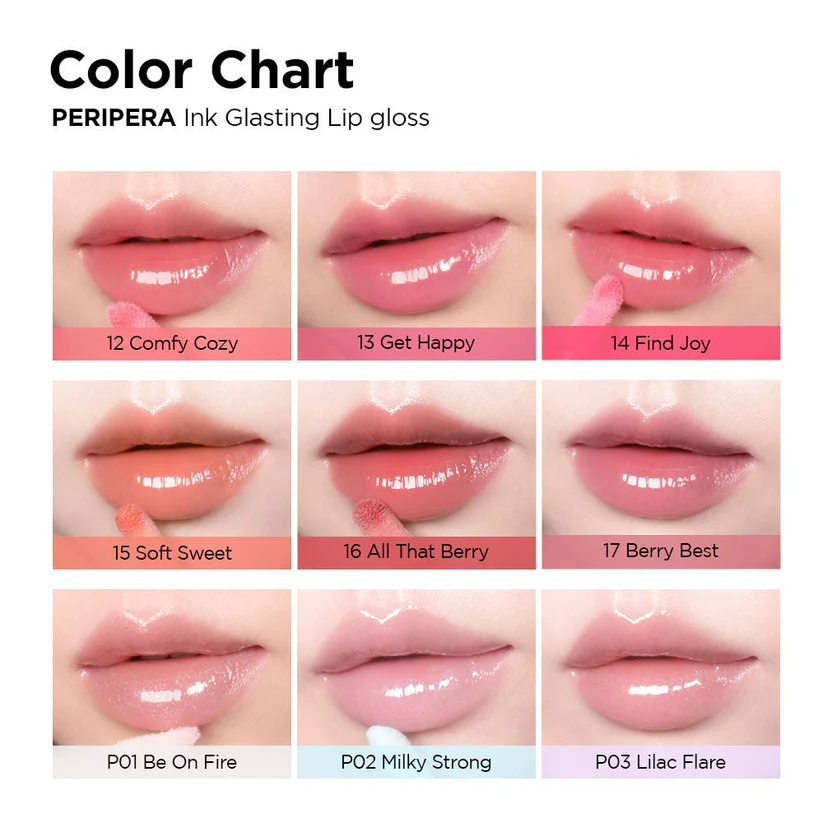 [Săn Sale] Son Tint Bóng Peripera Ink Glasting Lip Gloss 4.5ml