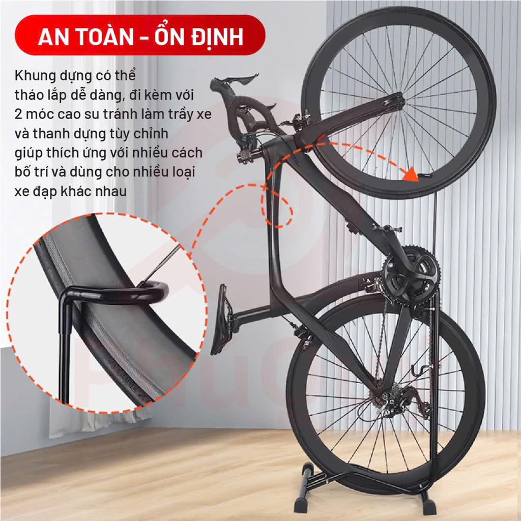 Chân Dựng Xe Đạp 3 in 1