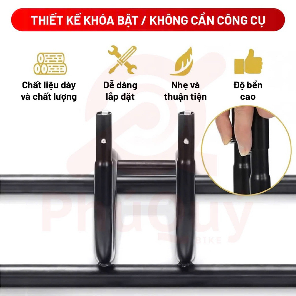Chân Dựng Xe Đạp 3 in 1