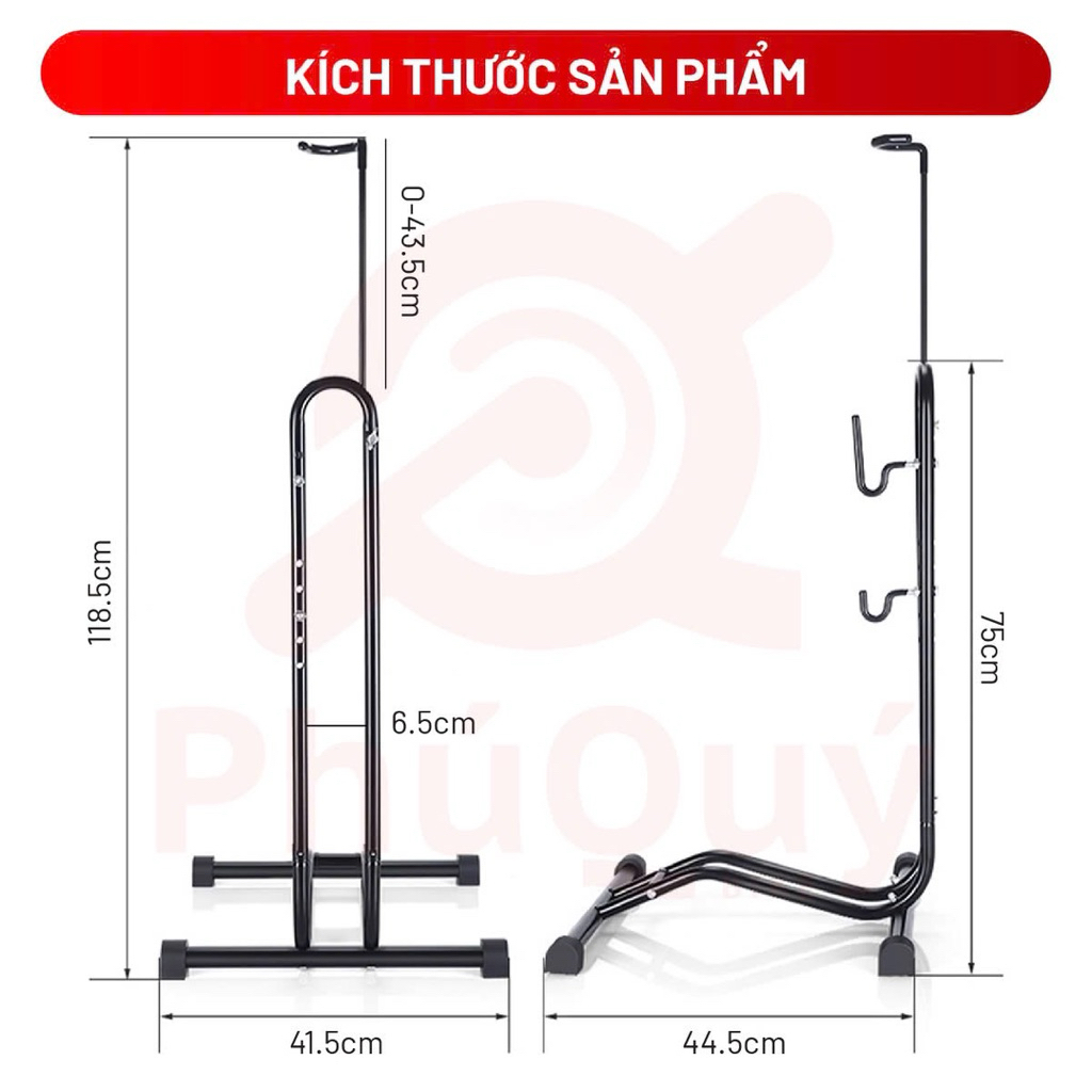 Chân Dựng Xe Đạp 3 in 1