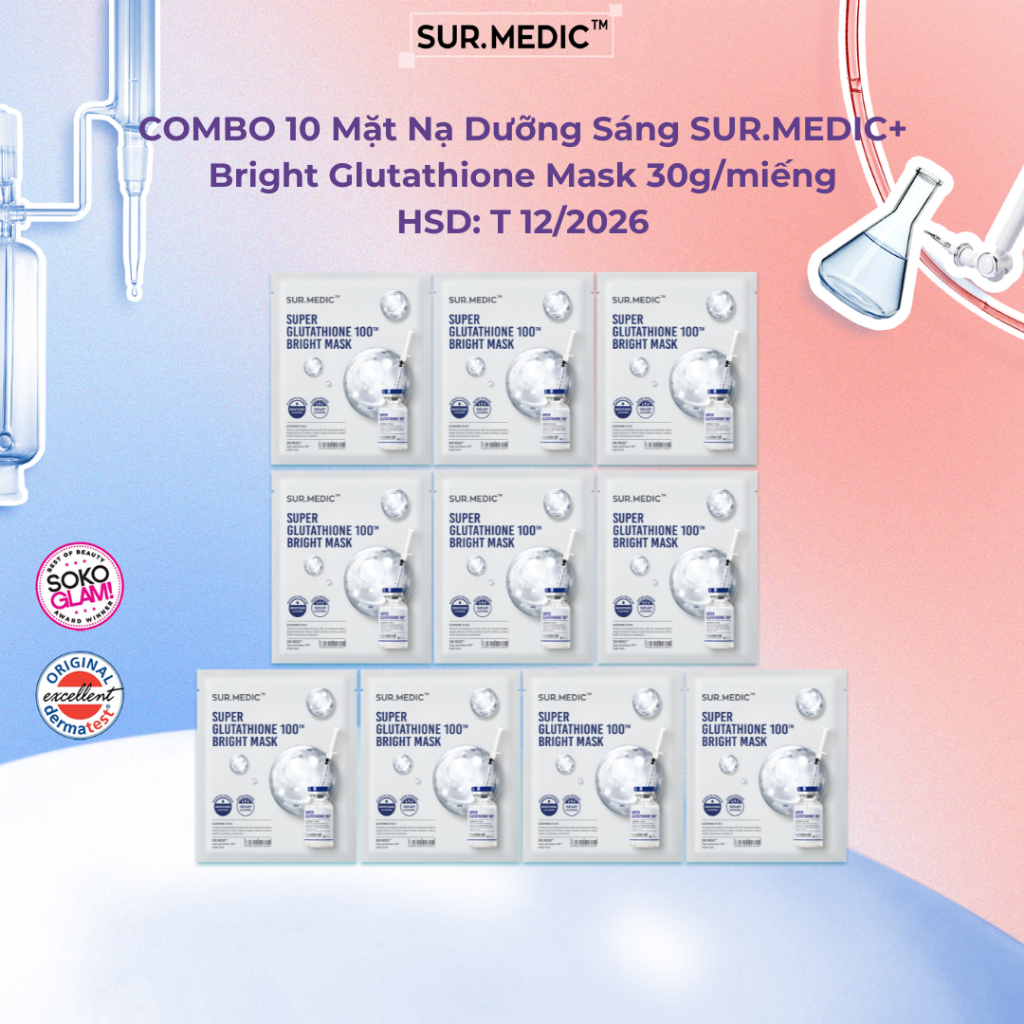 tc dng ca glutathione vi da Mt n dng m gip lm sng v gim cc du hiu lo ho da PAX
