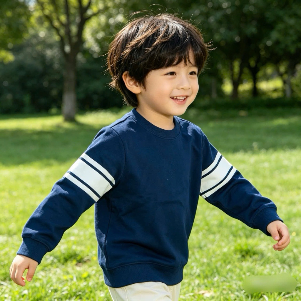 Áo Nỉ Dài Tay Bé Trai Chất Lượng C4422 Nhiều Màu Size 4-6Y (15-26kg) – Áo Thu Đông Trẻ Em