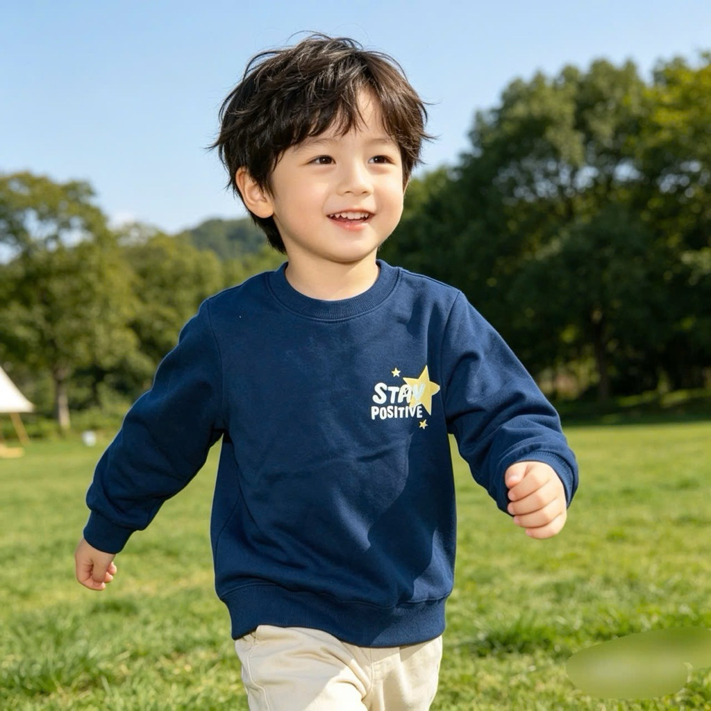 Áo Nỉ Dài Tay Bé Trai Chất Lượng C4422 Nhiều Màu Size 4-6Y (15-26kg) – Áo Thu Đông Trẻ Em