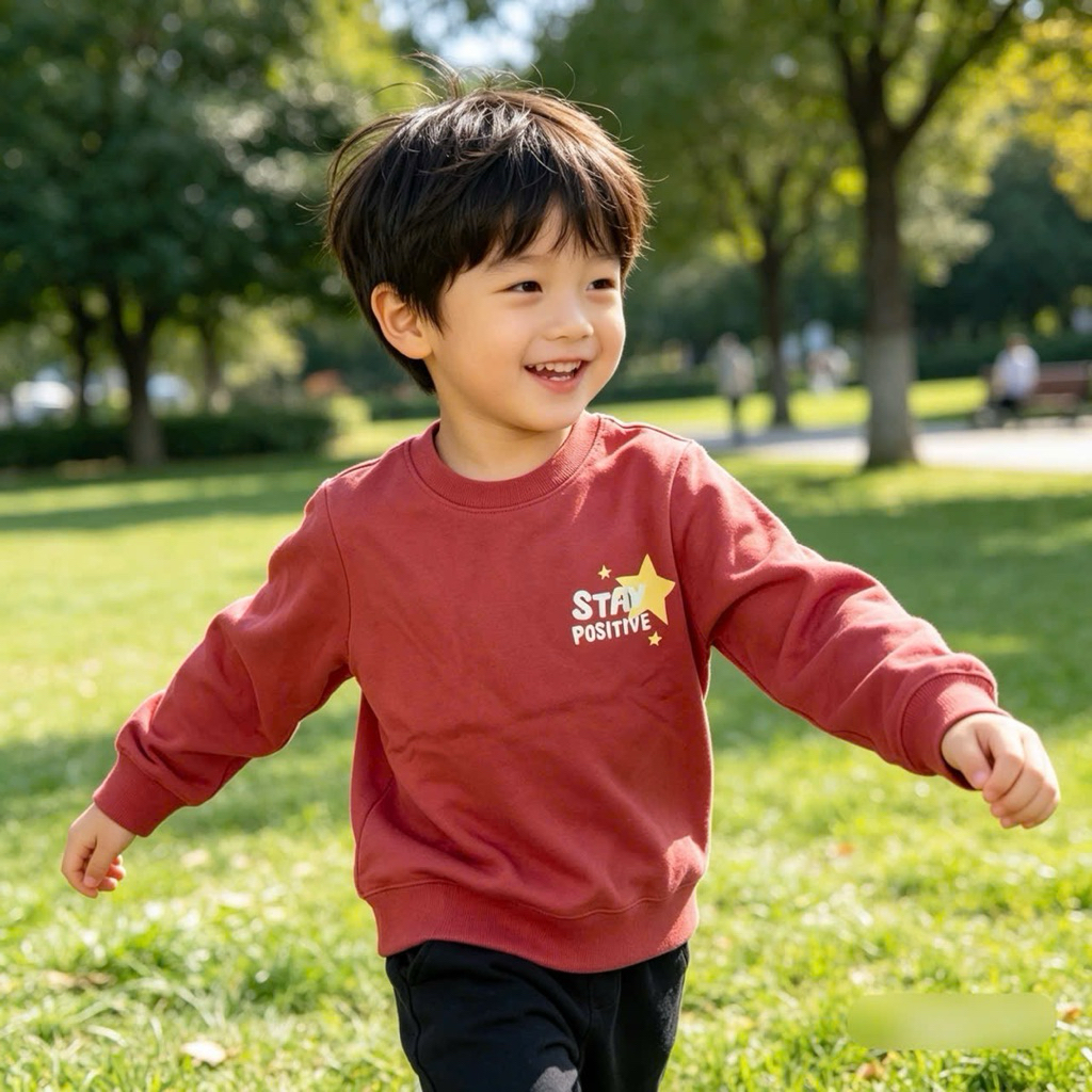 Áo Nỉ Dài Tay Bé Trai Chất Lượng C4422 Nhiều Màu Size 4-6Y (15-26kg) – Áo Thu Đông Trẻ Em