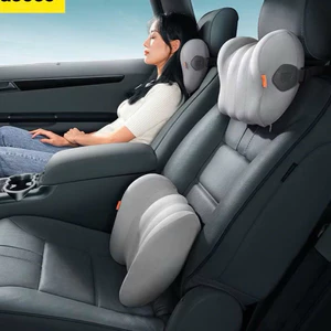 Combo gối cao su non tựa đầu & tựa lưng hãng BAY SỚT dành cho ô tô & ghế làm việc