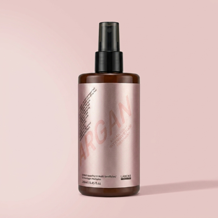 Xịt dưỡng tóc LABENE ARGAN OIL SPRAY 250ml chống xơ rối chẻ ngọn