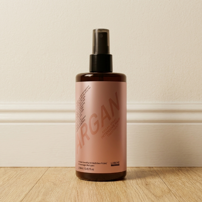 Xịt dưỡng tóc LABENE ARGAN OIL SPRAY 250ml chống xơ rối chẻ ngọn