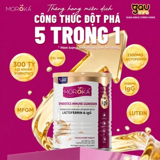 Bột Lactoferrin Moroka 2300mg  Tăng Đề Kháng Khỏe Phát Triển Trí Não Thị Lực Cho Cả Gia Đình
