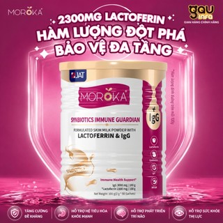 Bột Lactoferrin Moroka 2300mg  Tăng Đề Kháng Khỏe Phát Triển Trí Não Thị Lực Cho Cả Gia Đình