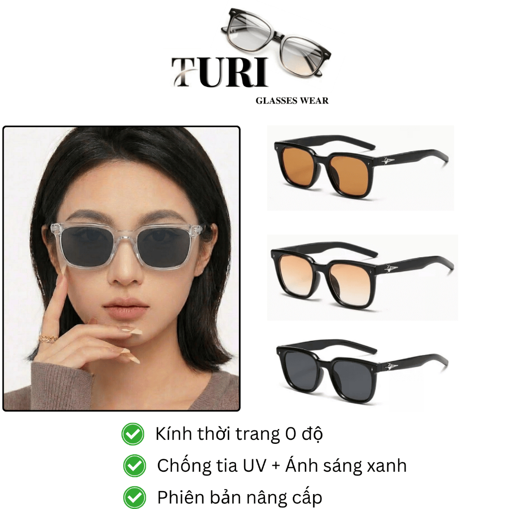 Kính râm Unisex kính đi đường chống nắng chống bụi dành cho cả nam và nữ G26