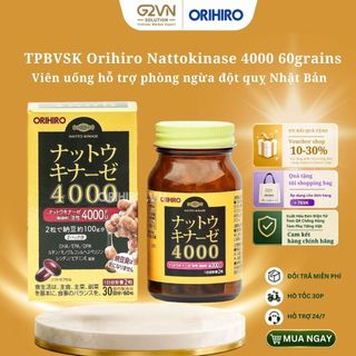 Viên Uống Hỗ Trợ Tai Biến Đột Quỵ 4000 Orihiro 60