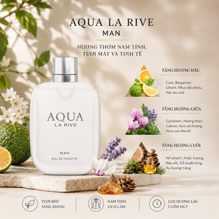 Nước hoa La Rive Aqua Man EDT (90ml)