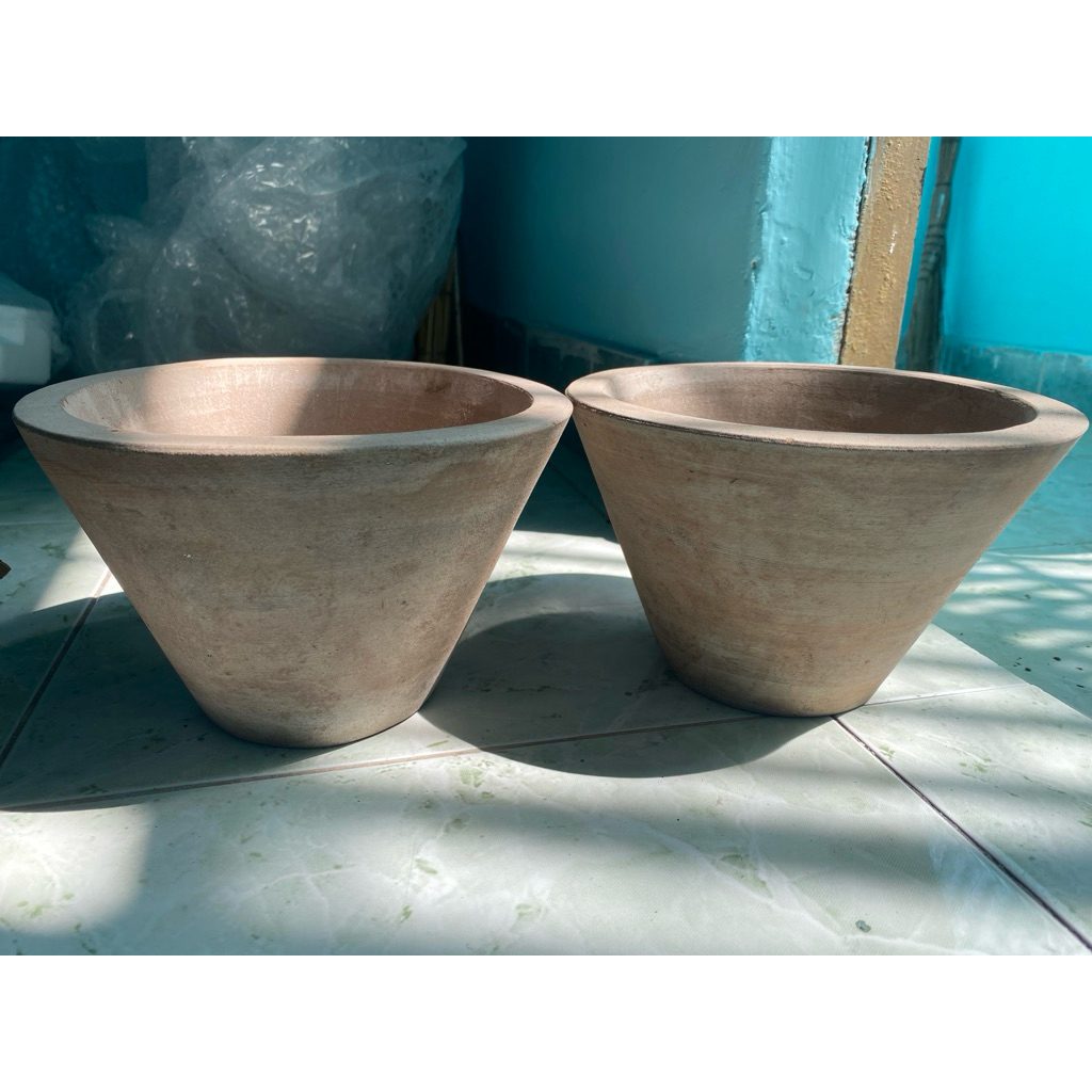 Chậu khóm -Chậu Đất Nung-Tuibanchau