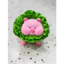 Heo đất bắp cải dễ thương size 15x22cm