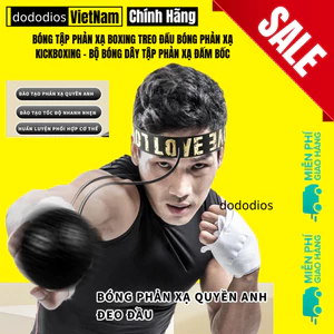 Bóng Tập Phản Xạ Boxing Phản Xạ Tay Nhanh, Bóng Luyện Tay Đấm Bốc Võ Thuật Đeo Đầu 3 Loại Tùy Chọn