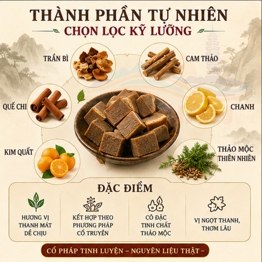 Combo Bát Tiên Thảo Đài Loam giảm ho, dịu cổ họng, cải thiện tiêu hoá