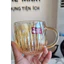 Bộ 6 Ly Côc Thuỷ Tinh Cherry Chịu Nhiệt Màu Hổ Phách Có Quai Cầm