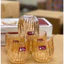 Bộ 6 Ly Côc Thuỷ Tinh Cherry Chịu Nhiệt Màu Hổ Phách Có Quai Cầm