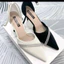 Bigsize 35-41 Giầy Sục Hậu Bít Dây Khoá Cài Phối Dây Đá Chéo Hai loại Gót Vuông Và Nhọn Cao Từ 5-9p Mã B24