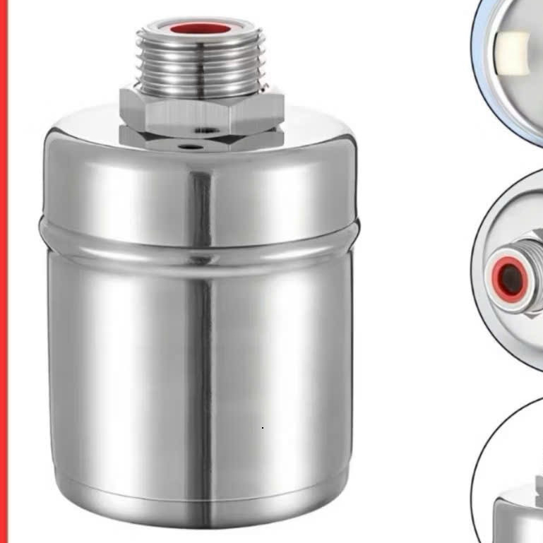 phao Nước Chống Tràn Tự Động, Van Cơ Nước Mini Tự Ngắt Khi Đầy, Điều Chỉnh Mực Nước, Chất Liệu Inox 304 Bền Đẹp Không 02