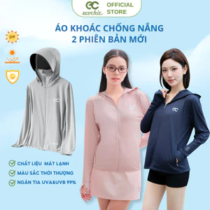Áo Chống Nắng ECOCHIC B041 & B233 Chất Liệu Cao Cấp Chống Tia UV UPF50+ Co Giãn Thoáng Mát