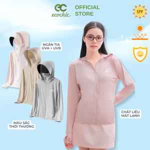 Áo Chống Nắng Dáng Ngắn ECOCHIC Chống Tia UV UPF50+ Chất liệu Cao Cấp Thoáng Mát B041