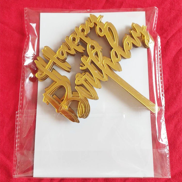 Set 100 Thẻ Meka - Bánh Sinh Nhật - Trang Trí Bánh Sinh Nhật Bánh Kem DUHA 082