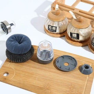 (E11/E12) Cọ Rửa Xoong Nồi, Chảo, Cọ Rửa Bếp, Bát Đĩa Đa Năng - Cọ Rửa Đa Năng Có Bình Chứa Tiện Lợi (Chọn Mẫu)