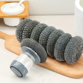 (E11/E12) Cọ Rửa Xoong Nồi, Chảo, Cọ Rửa Bếp, Bát Đĩa Đa Năng - Cọ Rửa Đa Năng Có Bình Chứa Tiện Lợi (Chọn Mẫu)