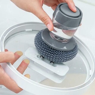 (E11/E12) Cọ Rửa Xoong Nồi, Chảo, Cọ Rửa Bếp, Bát Đĩa Đa Năng - Cọ Rửa Đa Năng Có Bình Chứa Tiện Lợi (Chọn Mẫu)