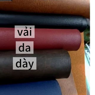 Vải da dày may túi, ví, nguyên liệu làm túi, nguyên liệu Handmade