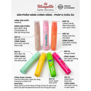 KEM ĐÁNH RĂNG HISMILE – HÀNG CHÍNH HÃNG PHÁP & CHÂU ÂU (Full Bill)