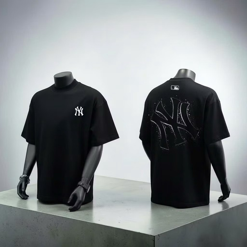 Áo Phông MLB Nam Nữ 100% cotton định lượng 265gsm mềm mại - NY Ngàn Sao