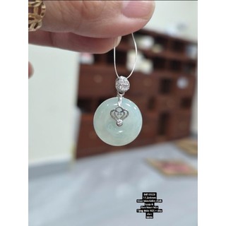 Mặt dây chuyền Đồng Điếu ngọc phỉ thuý tuyp A myanmar có kiểm định(shop gắn móc hợp kim hoặc xâu dây free)
