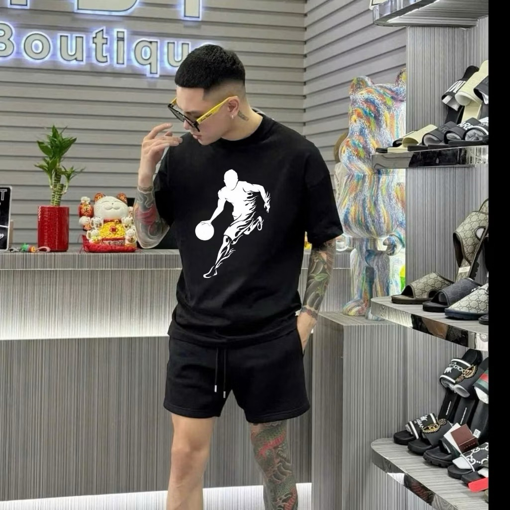 Bộ Thể Thao Nam Nữ 100% cotton mềm mại, thoáng mát.