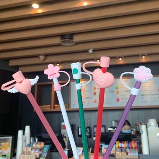 Nắp Đậy Ống Hút Bằng Silicone Nhiều Hình Hoạt Hình Dễ Thương, Ngộ Nghĩnh Đầy Sáng Tạo - SHOP GIAO NGẪU NHIÊN