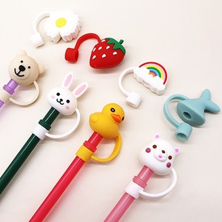 Nắp Đậy Ống Hút Bằng Silicone Nhiều Hình Hoạt Hình Dễ Thương, Ngộ Nghĩnh Đầy Sáng Tạo - SHOP GIAO NGẪU NHIÊN