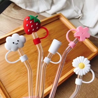 Nắp Đậy Ống Hút Bằng Silicone Nhiều Hình Hoạt Hình Dễ Thương, Ngộ Nghĩnh Đầy Sáng Tạo - SHOP GIAO NGẪU NHIÊN