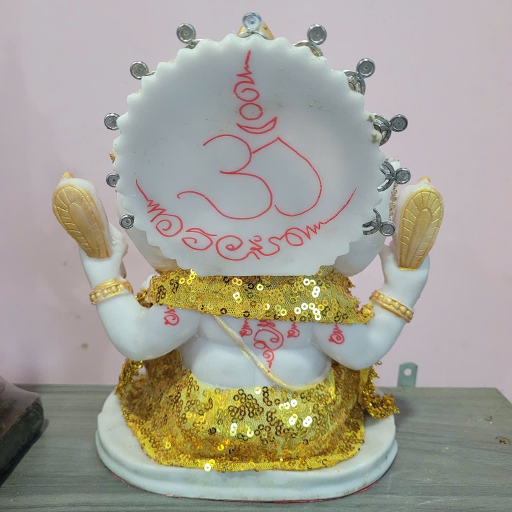 Tượng Trang Trí Voi Ganesha Cao 22cm – Sang Trọng, Thu Hút