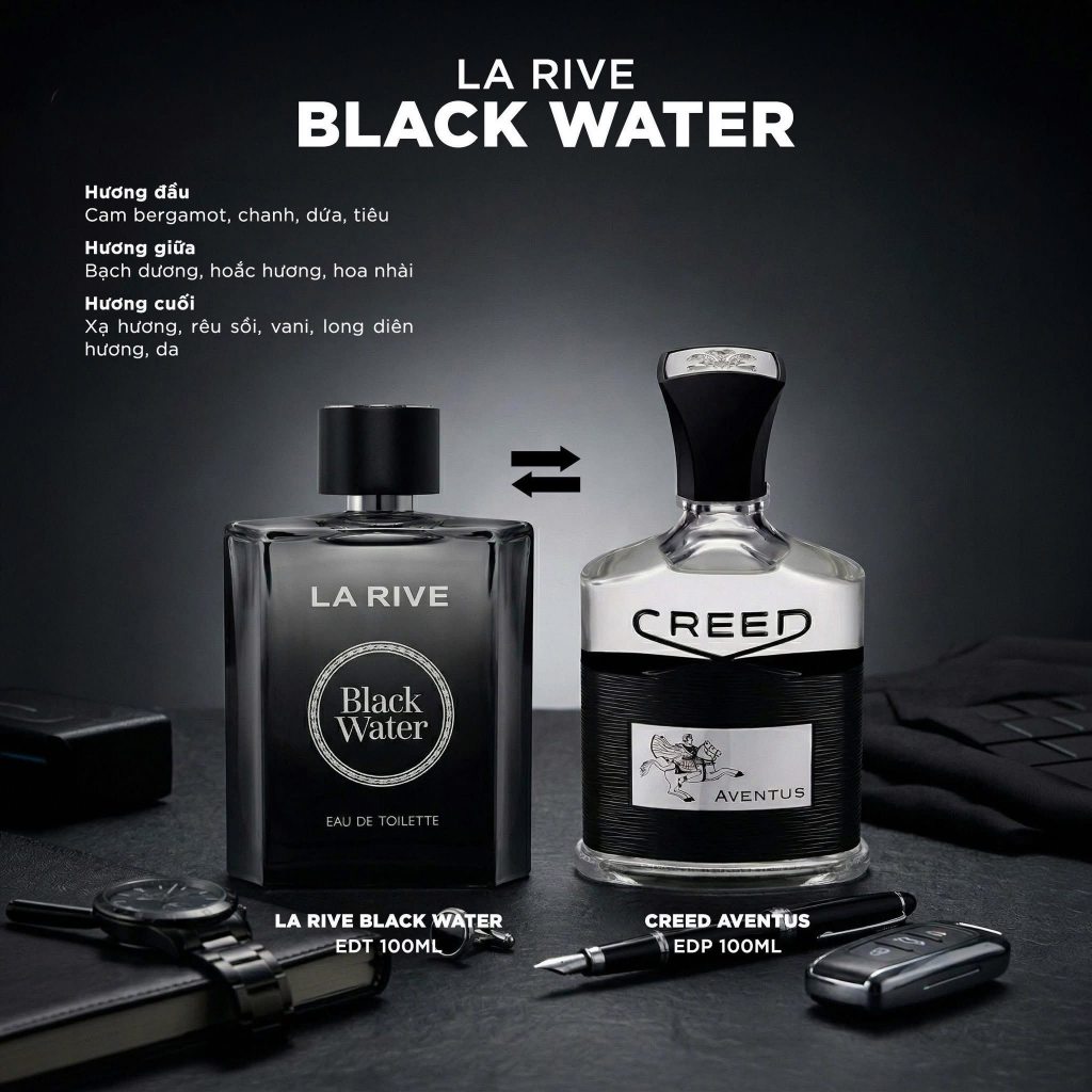 Nước Hoa Nam La Rive Heroic Man/ Move On/ Aqua Man/ Black Water EDT 90ml 100ml