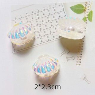 **Set Charm Ocean Pearl Blue 🌊 Charm Sao Biển Vỏ Sò Ngọc Trai Xanh Pastel Siêu Xinh Gắn Dép Crocs Phong Cách Mermaid Hàn