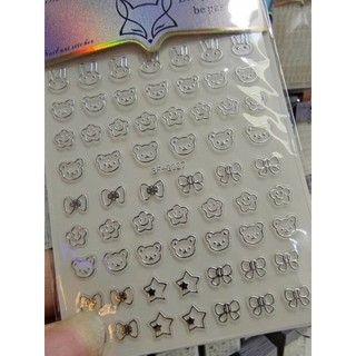 ticker râu mèo dán móng râu mèo siêu sinh Yitu 4828. Ha Na Shop Nail & Spa