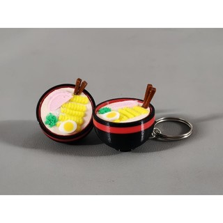 [Móc Khóa] Clicker Tô Mì Ramen mini - Móc khóa đồ chơi giảm căng thẳng, âm thanh clicky vui tai, Nhấn đã tay