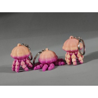 [Móc Khóa] Sứa biển cuteee khớp cử động- Phụ kiện, móc khóa trang trí