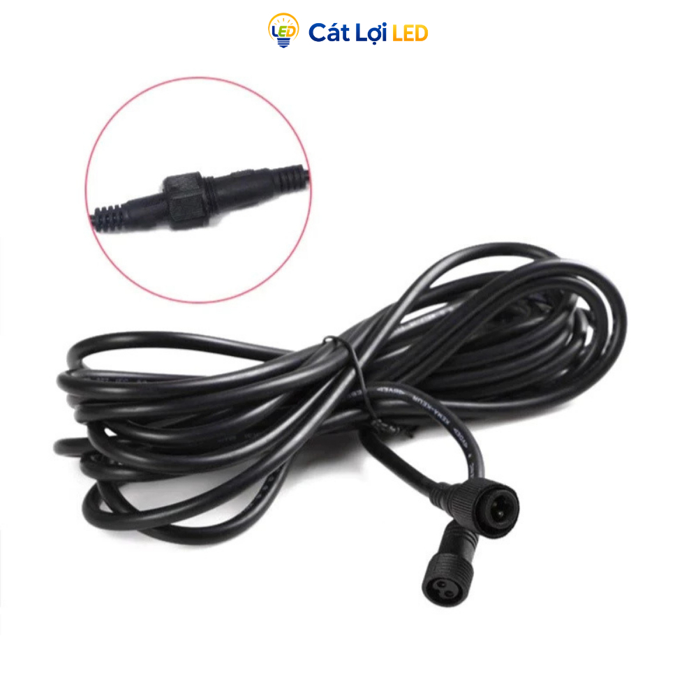 Dây Điện Năng Lượng Mặt Trời 5 Mét, Lõi Đồng, Chống nước, Chịu nhiệt