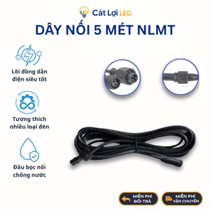 Dây Điện Năng Lượng Mặt Trời 5 Mét, Lõi Đồng, Chống nước, Chịu nhiệt