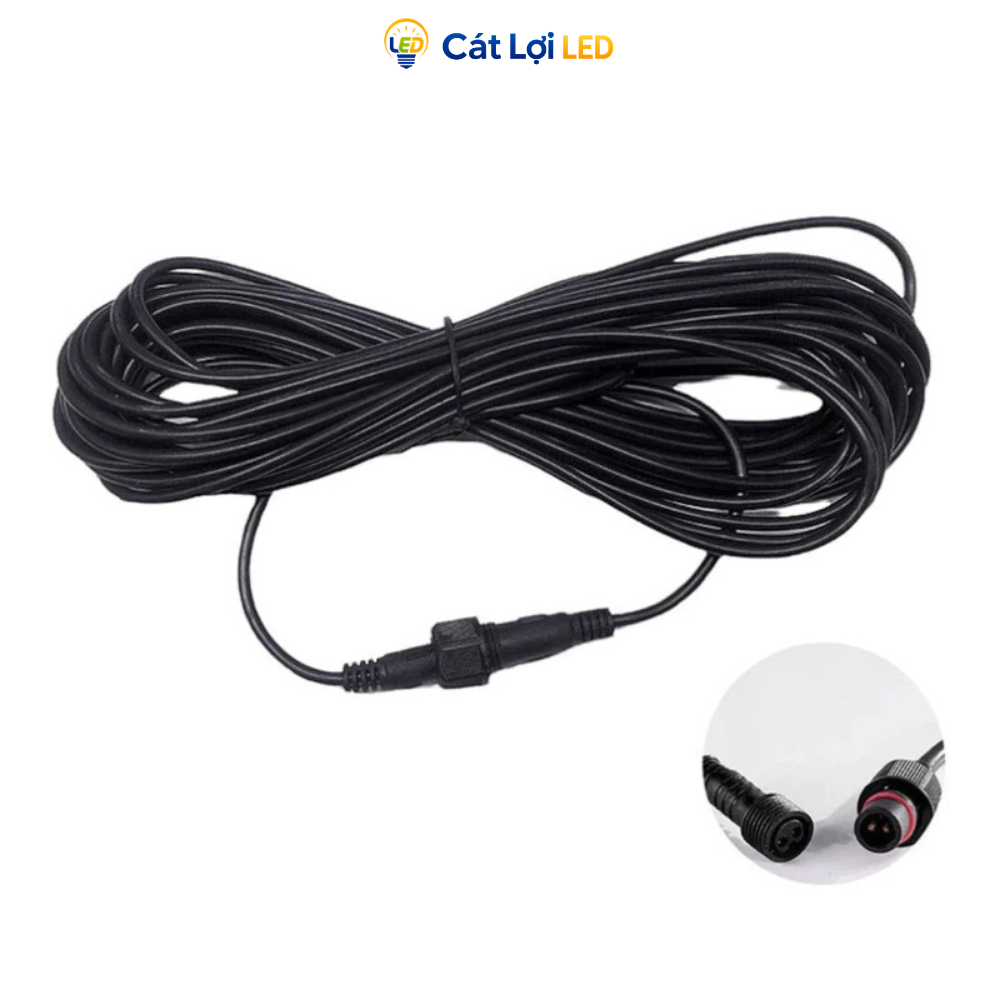 Dây Điện Năng Lượng Mặt Trời 5 Mét, Lõi Đồng, Chống nước, Chịu nhiệt
