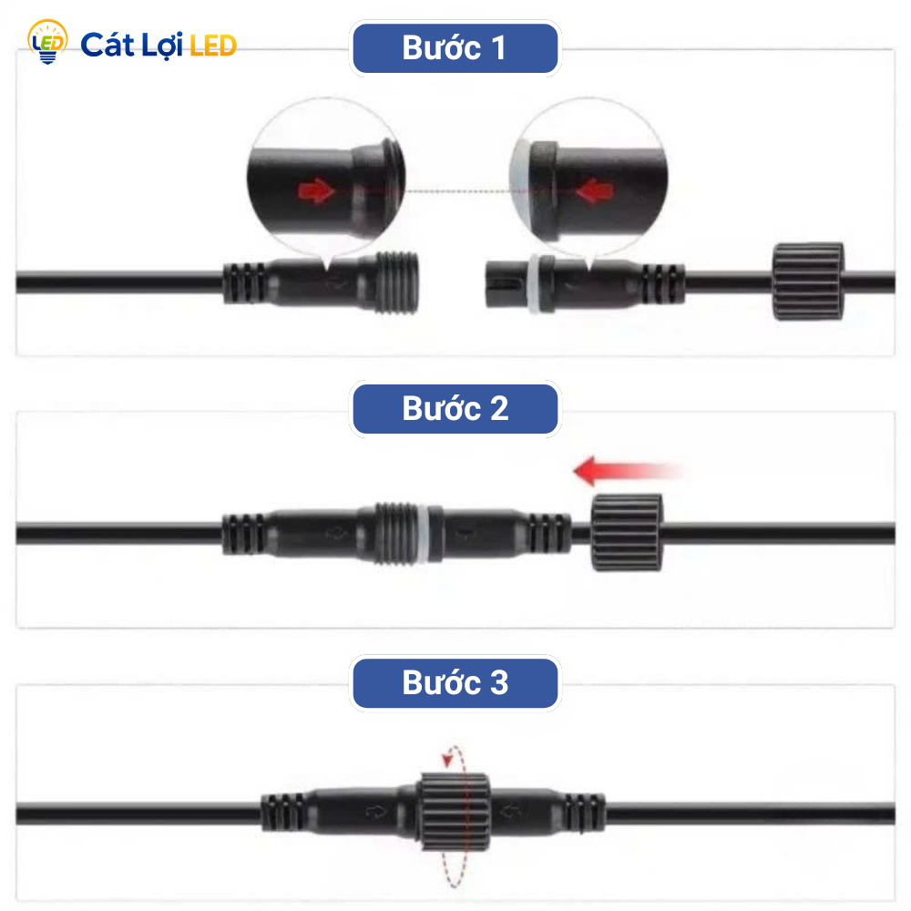Dây Điện Năng Lượng Mặt Trời 5 Mét, Lõi Đồng, Chống nước, Chịu nhiệt