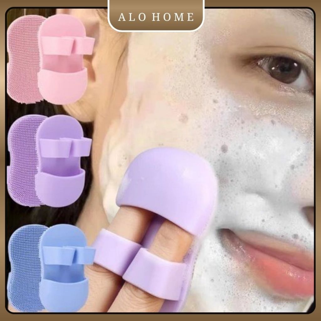 Bàn Chải Rửa Mặt Silicon ALOHOME – Cọ Rửa Mặt Massage Mềm Mại, Làm Sạch Sâu Da Mặt