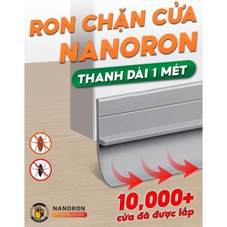 Thanh PVC chặn khe cửa Có 5 Màu Ron chặn khe hở 96cm đa năng, Nẹp dán chân cửa chống côn trùng-GD97
